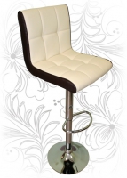 Барный стул 5006 кремово-коричневый 