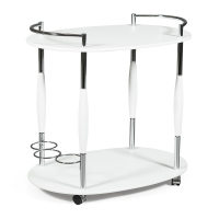 Сервировочный столик SC-5037-W белый (12634)