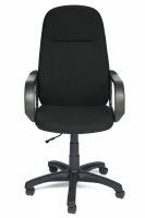 Кресло офисное TetChair «Лидер» (Leader) (Чёрная ткань)
