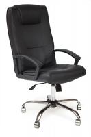 Кресло офисное TetChair «Максима» (Maxima) (Искусственная чёрная кожа)