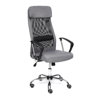 Кресло офисное TetChair «Profit» (Серая ткань)