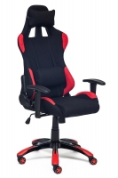 Кресло офисное «Айгир» (iGear) (Чёрная + красная ткань)