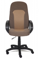 Кресло компьютерное TetChair «Parmа» (Бежевая ткань + бронзовая ткань)
