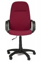 Кресло офисное TetChair «Лидер» (Leader) (Бордовая ткань)