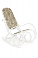 Кресло-качалка плетёное RC-8001White (Гобелен) (Белый)