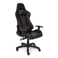 Кресло iCar кож/зам, черный/коричневый (13970)